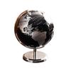 MaT Store Globe, Stylish Interior Decor, Antique World Map, Geography Object, Model (Black)