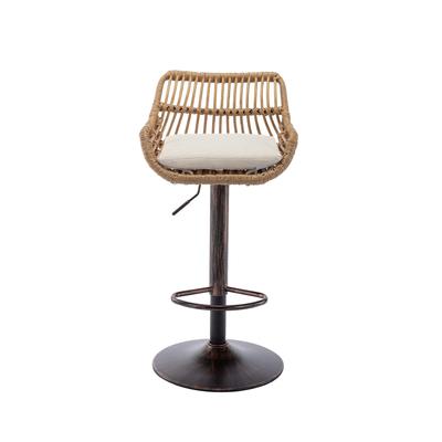 The Modern Bar Stool Set Consists of Two Adjustable Footstools, Suitable for Kitchens and Dining Rooms