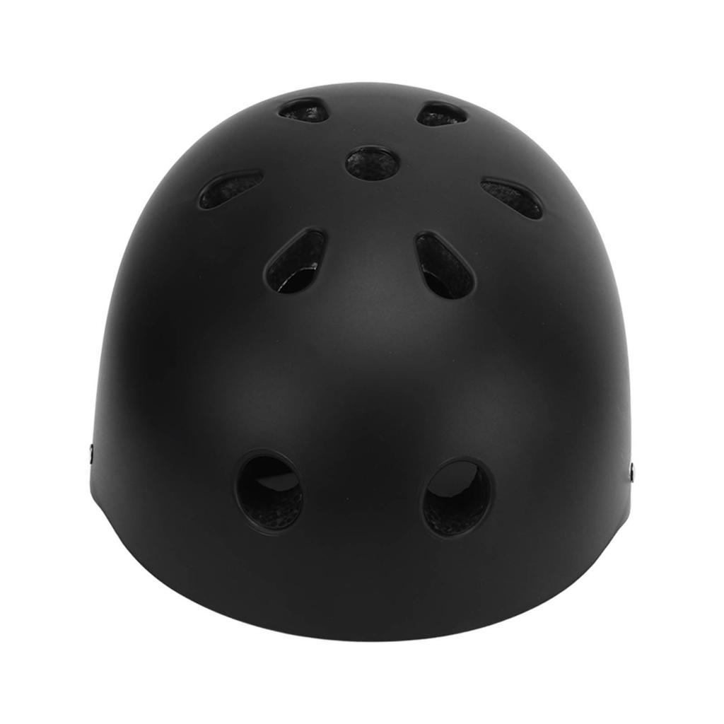 Skateboard Radfahren Helm ABS EPS Verstellbar Elektroroller Sicherheitshelm für Kinder Schwarz L