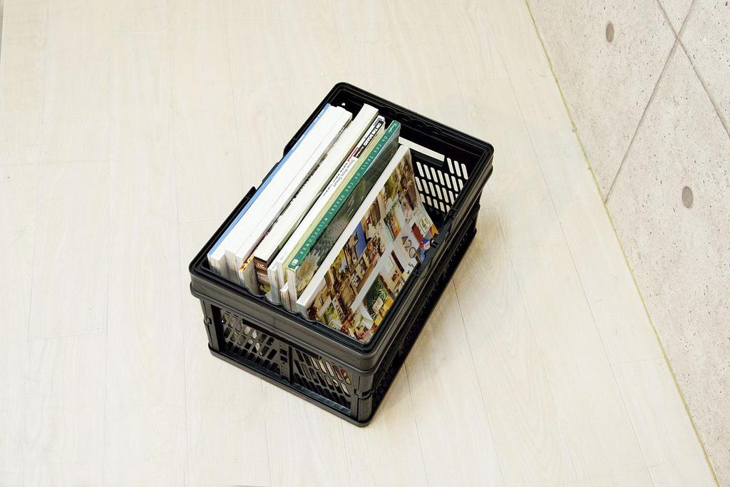 Azumaya-kk Touch Box LFS-31BK, Black, 38cm Wide X 26cm Deep X 20cm High