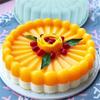 1pc Silicone Round Pan Charlotte Cakes Baking Pan Sponge Flan Mold DIY Strawberry Shortcake High-temperature Resistant Kitchen Silicone Moulds