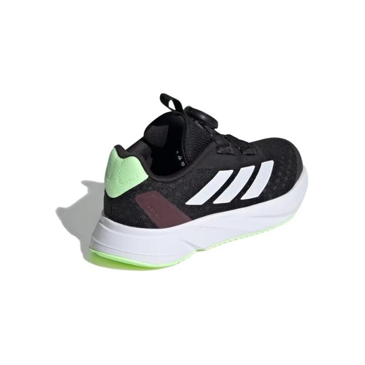New adidas Duramo SL BOA K 'Black White Green Spark' IF5984