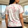 Women's Tie Dye T-Shirt - Minimalist Streetwear, Soft Comfortable Fabric, Versatile Simple Style for Daily Casual & Date Night Outfits