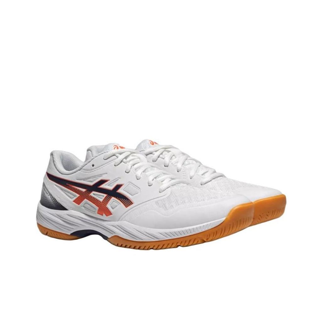Asics Gel Court Hunter 3 White Indigo Fog Orange Men Sneakers 1071A119-100