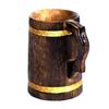 17.78 Cm Wooden Beer Mug for Parties Daily Use Food Safe