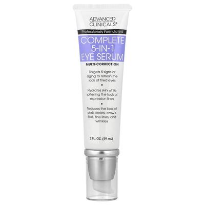 Advanced Clinicals Complete 5-in-1 Eye Serum Multi-Correction 59ml (2 Fl Oz)