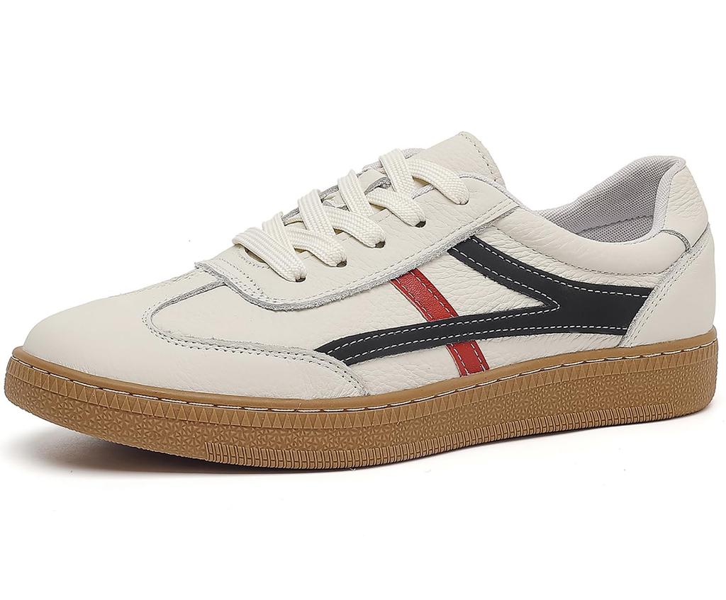 Classic Leather Casual Genuine Leather Rubber Mesh 2cm Antibacterial and Deodorizing Insole Genuine Leather Sneakers for Sports Insole Numerical