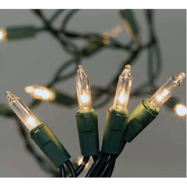 50-Count Clear Christmas Light Set