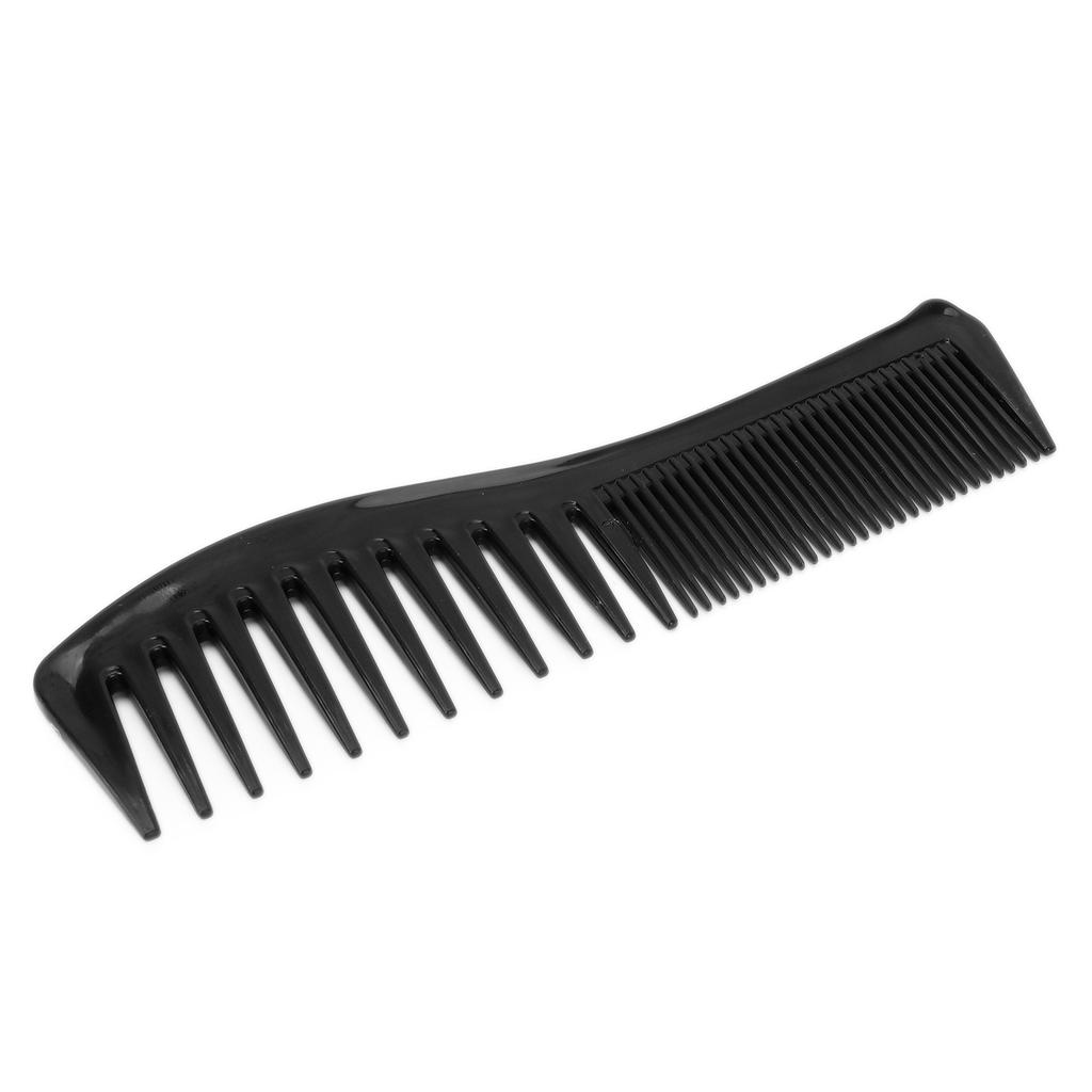 Detangling Hair Comb Portable Home Salon Fine Wide Tooth Styling Comb Hairdressing ToolBlack