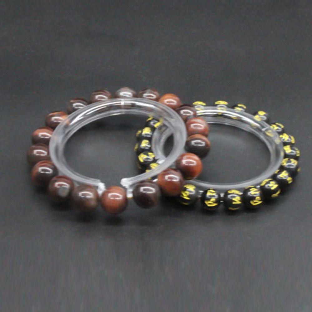 Clear Bracelet Holder Case Bracelet Displays Stand Jewelry Holder Bangle Organizer Rack Transparent Shelf