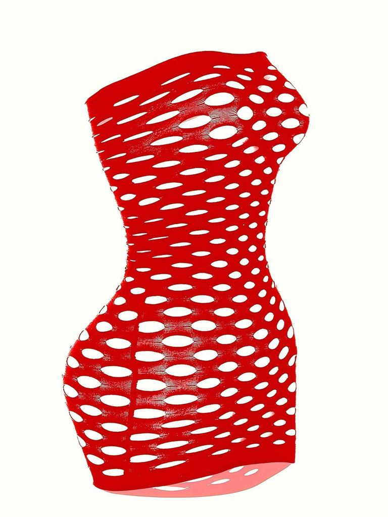 European-American Women's Sexy Mesh Nightwear Skirt 8927
