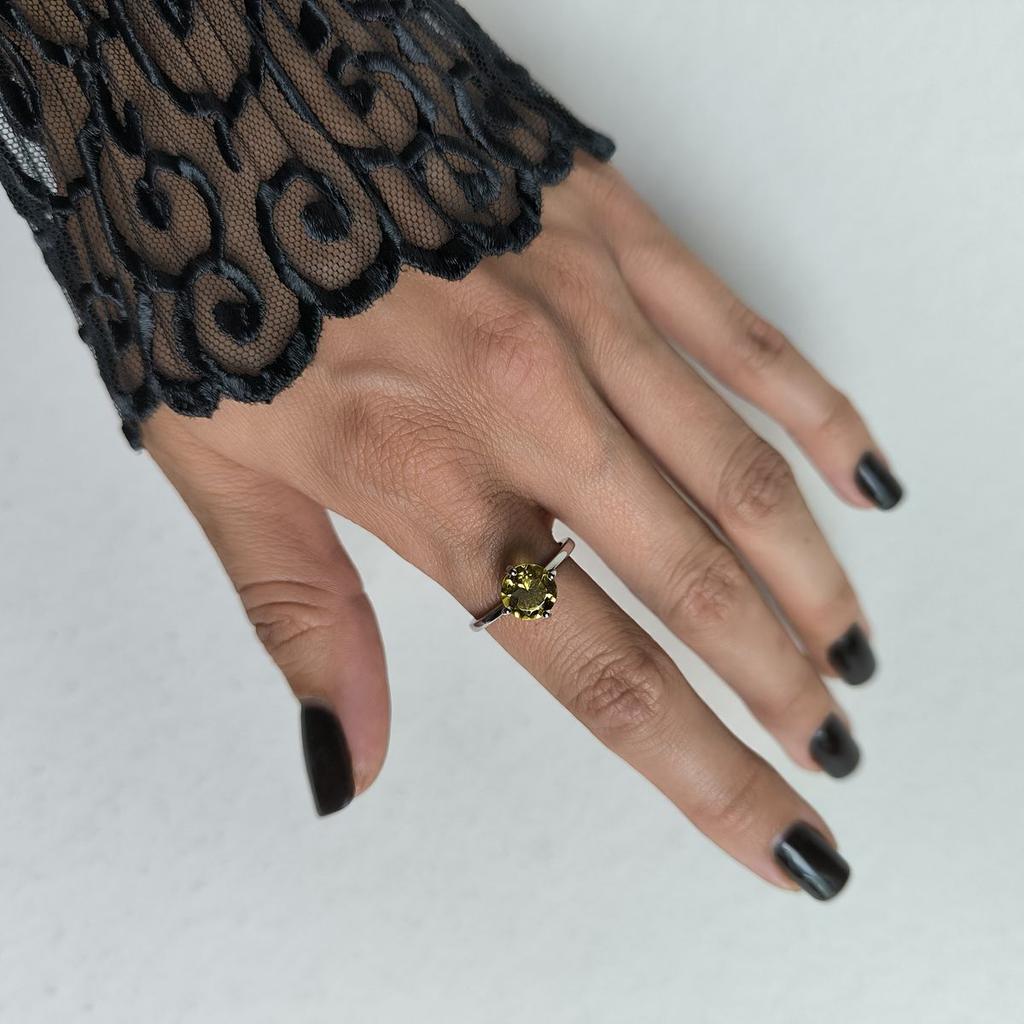 Silberring mit Citrin nano 1,498 ct, Produktgewicht 2,29 g (2190158)