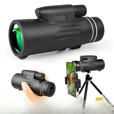 Monoskop 12×50 Högupplöst Konsert Mobiltelefon Kamera Video Zoom Teleskop