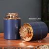 1Pc Creative Mini Empty Tea Tin Can Household Tea Sealed Jar Portable Travel Small Tea Box Metal Storage Can