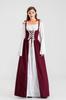Qichenk Women's Medieval Princess Dress, Western-style, Club Dress, Lace, Stage Costume, Royal Outfit, Luxurious Princess Dress, Perfect for Recitals,