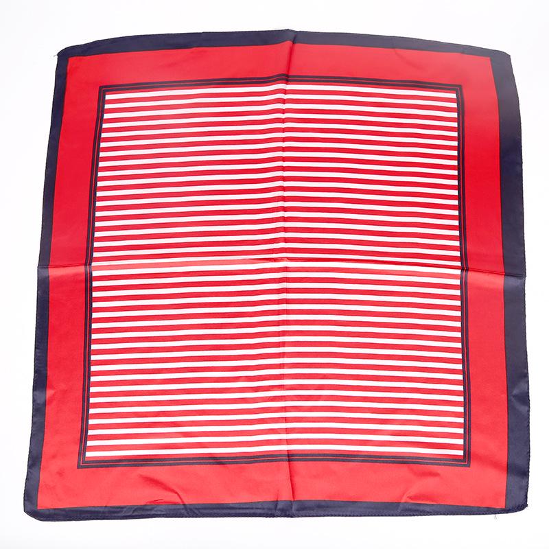 60 New Silk Scarf for Professional Ladies - Spring & Autumn Square Neck Scarf for Business Wear