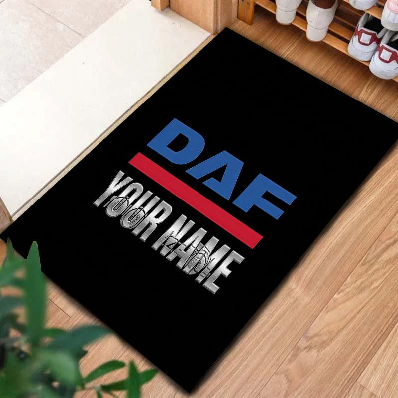 Daf Team Benutzerdefinierter Name Teppich Teppich für Wohnzimmer Schlafzimmer Haus Sofa Dekoration Kinder Spielen Rutschfeste Bodenmatte