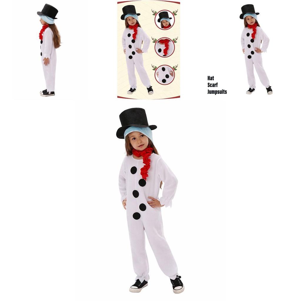 Frozen Snowman Olaf Cosplay Costume For Kids With Exquisite Workmanship**