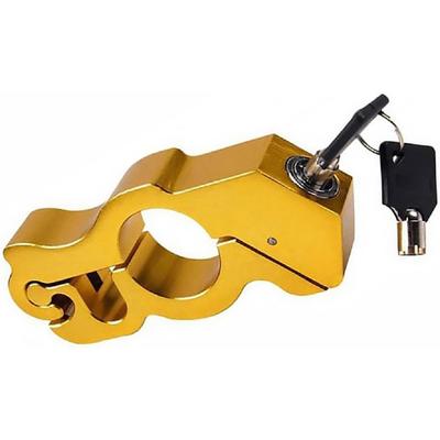1 Set Hupenschloss Gasgriffschloss Motorradgriff Bremsschloss Sicherheitsschloss für Motorradlenker Sicherheitsschloss Motorradzubehör Motorrad