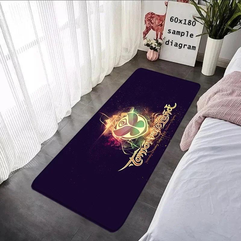 Living Room Inside Rugs Soft Carpet TOMORROWLAND Music Festival Foot Carpets Entrance Doormat Kawaii Rug Floor Mats Non-slip Mat