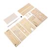 1: Kit Model Velier din Lemn 130 pentru Adulți Îmbunătățiți Abilitatea Practică Puzzle Model Navă din Lemn DIY