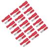 50 Pairs Quick Crimp Insulated Wire Terminals 22-16 AWG Crimp Connectors Wire Joint