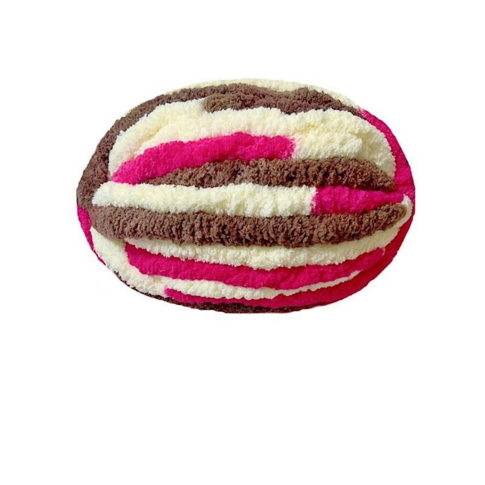 Chenille Chunky Yarns Multi-color Large Ball Thick Yarn Ball Hand-Knitted Soft Icelandic Scarf Yarn for Blanket Knitting