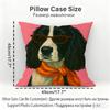 Animals Wearing Bandanas Cushion Cover Household Decoration Linen Sofa Cushion Cover: Skin-Friendly & Breathable With Invisible