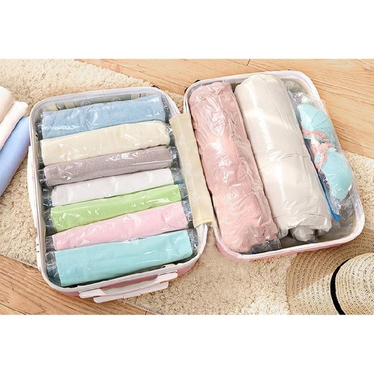 Travel Essential Compression Bags, Vacuum Packing Space Saver Zipper Bag