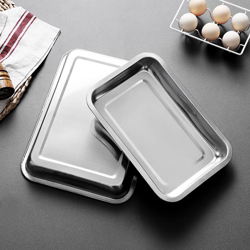 Stainless Steel Deep Square Plate