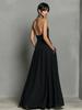 2026 European & American Spring/Summer Cotton Linen Blend Backless Sleeveless Long Dress