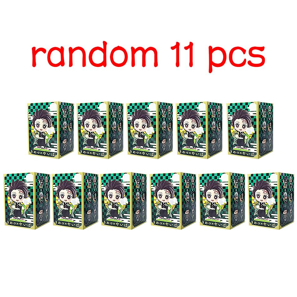 Demon Slayer Tanjiro Kamado Nezuko Anime Zeichentrickfigur Blindbox Kreative Personalisierte Statue Modell Ornament Überraschungsgeschenkbox