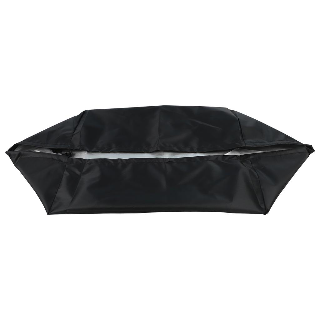 Dustproof Record Player Cover with Water Resistant Oxford Cloth and UV Reflective Coating to Safeguard Equipment