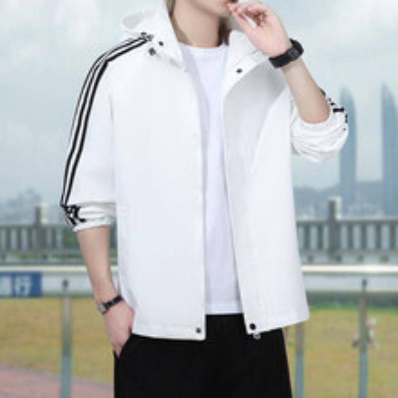 Youth Coat Men's Trend Casual Fashion Thin Trench Coat Men's Jacket Men's Clothing