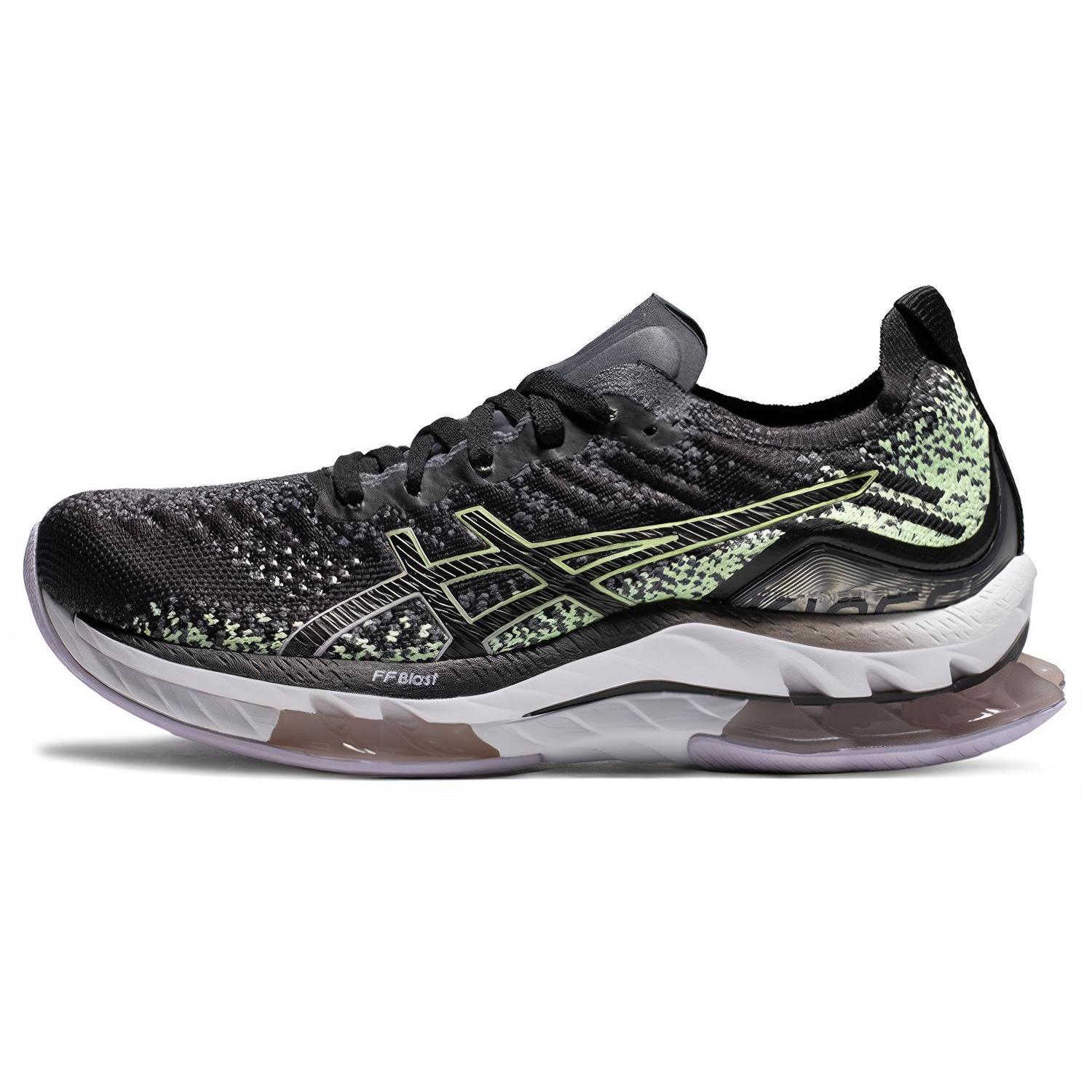 ASICS Kinsei Blast  Black Purple  Women s 1012B068-001 37