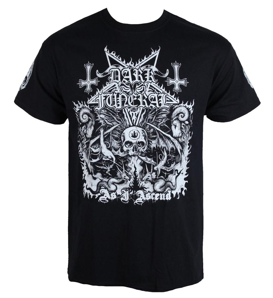 Dark Funeral Graphic Cotton Tshirt Unisex Summer Short Sleeve Fashion Brand Tee Luxury Casual Vintage Tees