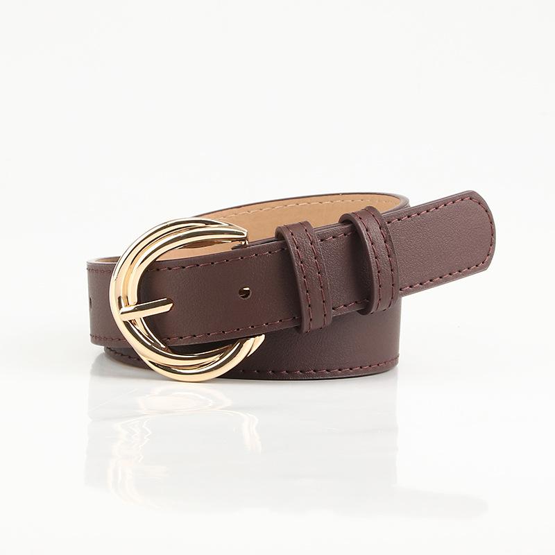 Belt Fashion Versatile Belt Simple Personality Decorative Dress Jeans Belt