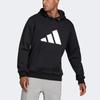 adidas Men's Fi WTR Chest Large Logo Pullover Hoodie Black H46512