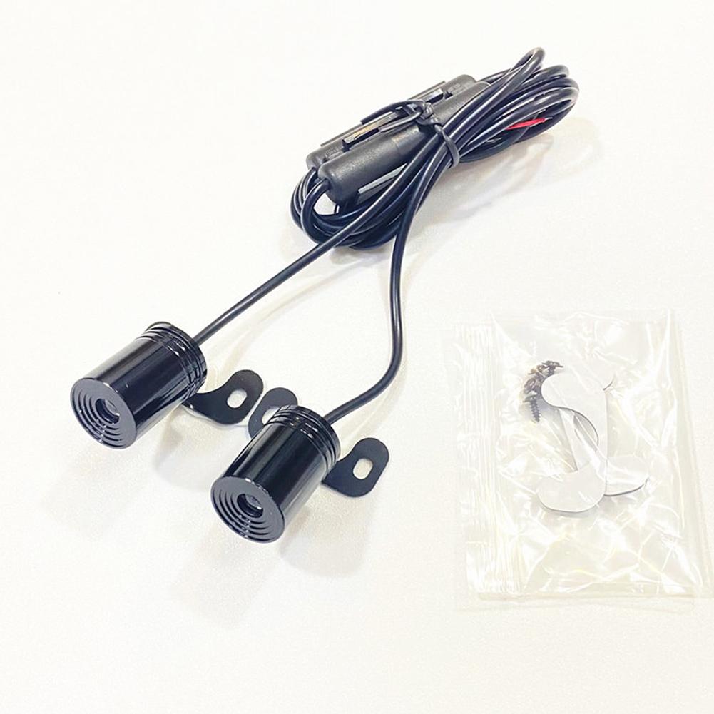 2Pcs LED Motorcycle Turn Signal Lamp Projection Lamp Sequential Flash Indicator Lights Running Light