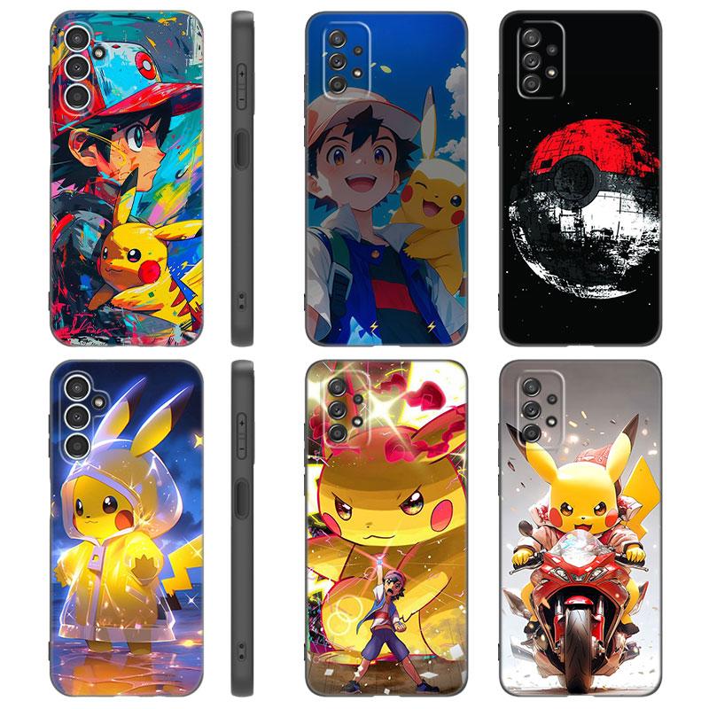 

Милый чехол для телефона P-Pikachu для Samsung A13 A22 A24 A32 4G A23 A25 A34 A35 A52S A53 A54 A55 A73 5G A12 A14 A15 A31 A33 A50 A51 A72 Samsung A54 5G
