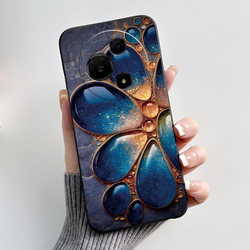 Casing For TCL 60 NxtPaper 4G / TCL 60 SE NxtPaper Case Luxury Dragon Cute Cool Boys Girls Black Matte Soft Silicone Back Cover