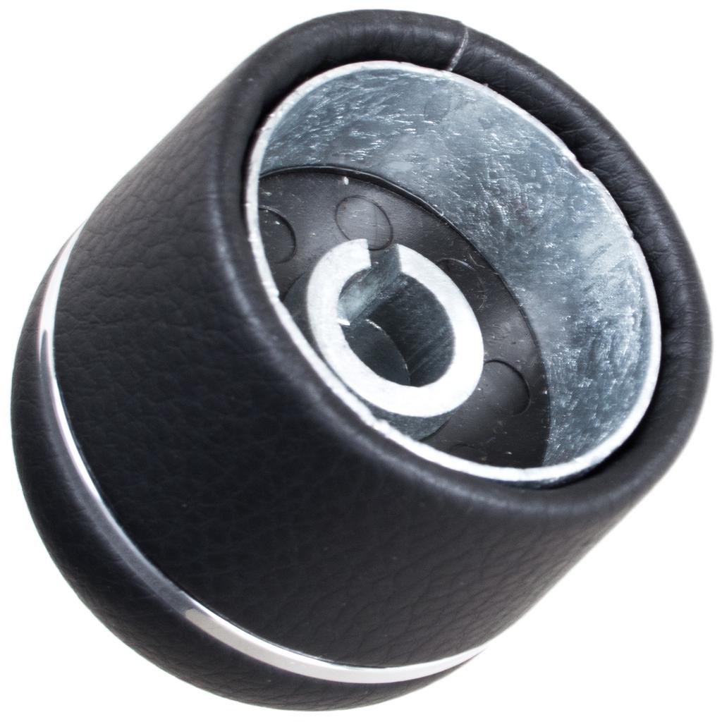 Alfa Romeo Brera 05-14 Schaltknauf Schwarz & Silber, 6-Gang