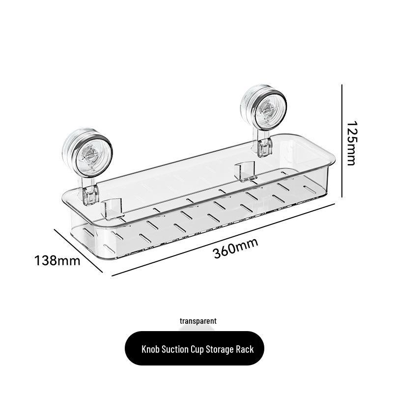 

Настенная полка для ванной и органайзер для косметики на присосках