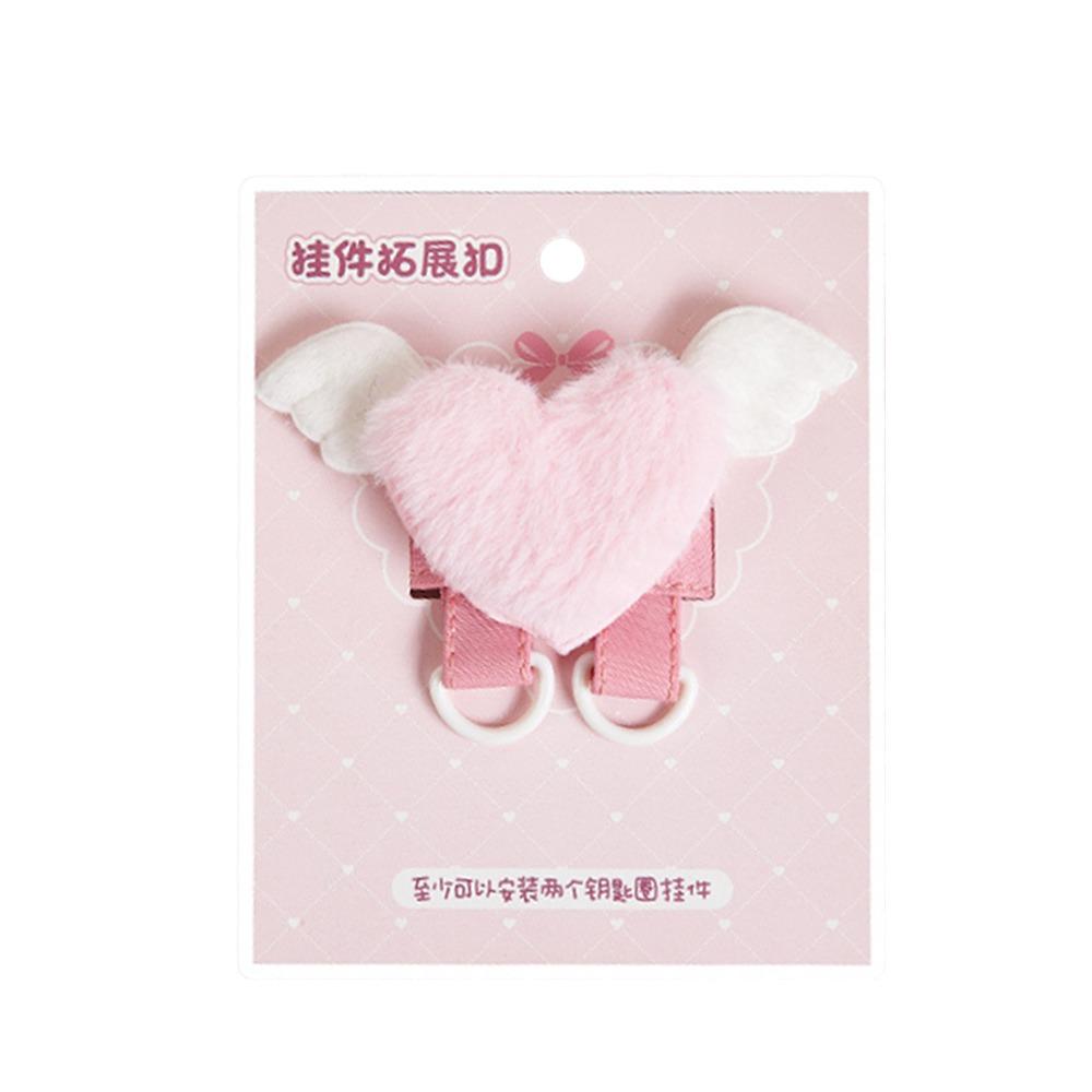 

Extension Buckle D-Type Multicolor Accessories Bag Decoration Buckle Star Heart Wing Pendant Display Bag Ornament Bag Decoration