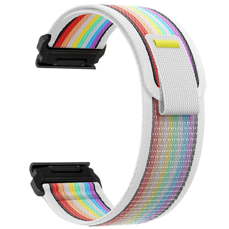 

QuickFit 26mm 22mm 20mm Nylon Trail Loop Strap For Garmin Fenix 8 51/47/43mm 7 Pro 7S 7X E Bracelet Band For Quatix 8 51mm 47mm QuickFit 26mm