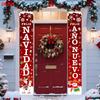 Merry Christmas Porch Sign Exquisite 1 Pair Indoor Outdoor Decor