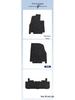 BYD Song MAX (2017-2021) Detachable Nylon Floor & Trunk Mats - Left & Right-hand Drive