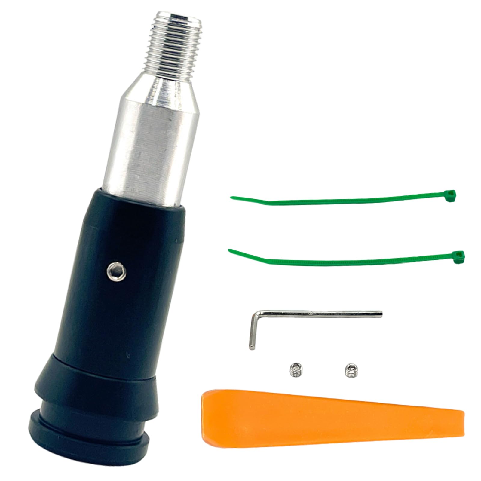 

TIGRE BLANC Shift Knob Extension Shift Knob Conversion Adapter Push Type AT Truck Light Tiger Carry Gymny Etc M12 Black M12 чёрный