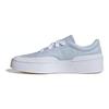 Labcourt Trainer Lässig Leicht Bequem Langlebig Atmungsaktiv Low-Top Sneaker Unisex Sneaker Blau Weiß IF1710