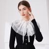 Shirt Detachable Collar Shoulder Wraps Shawls for Women Small Fake Collar Decorative Sweater Blouse Tops Shirt False Collar